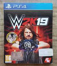 Wwe 2k19 ps4 NIE DZIAŁA Playstation 4 PS4 STEELBOOK