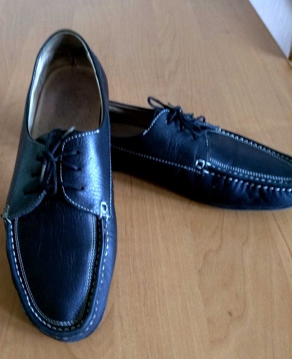 Туфли черевики мокасины MATTONE (Италия) кожа 38 р, 24,5 см