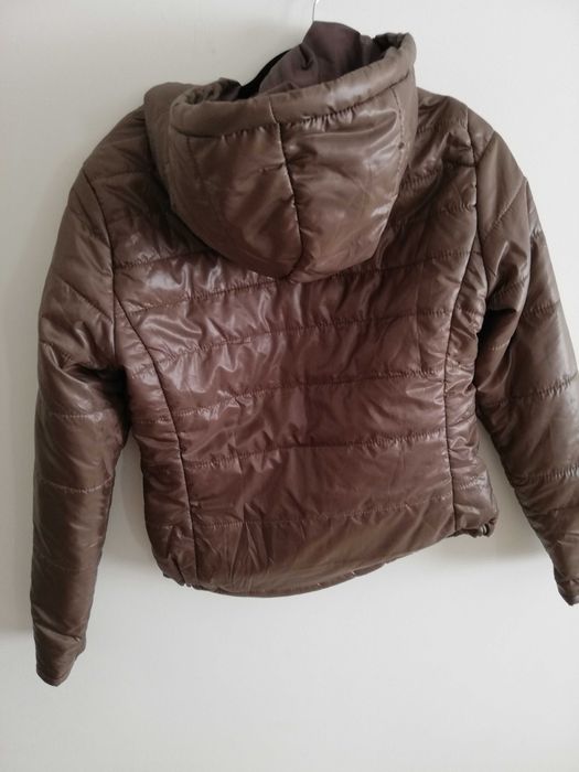 kurta Bershka S M 36 38 brąz