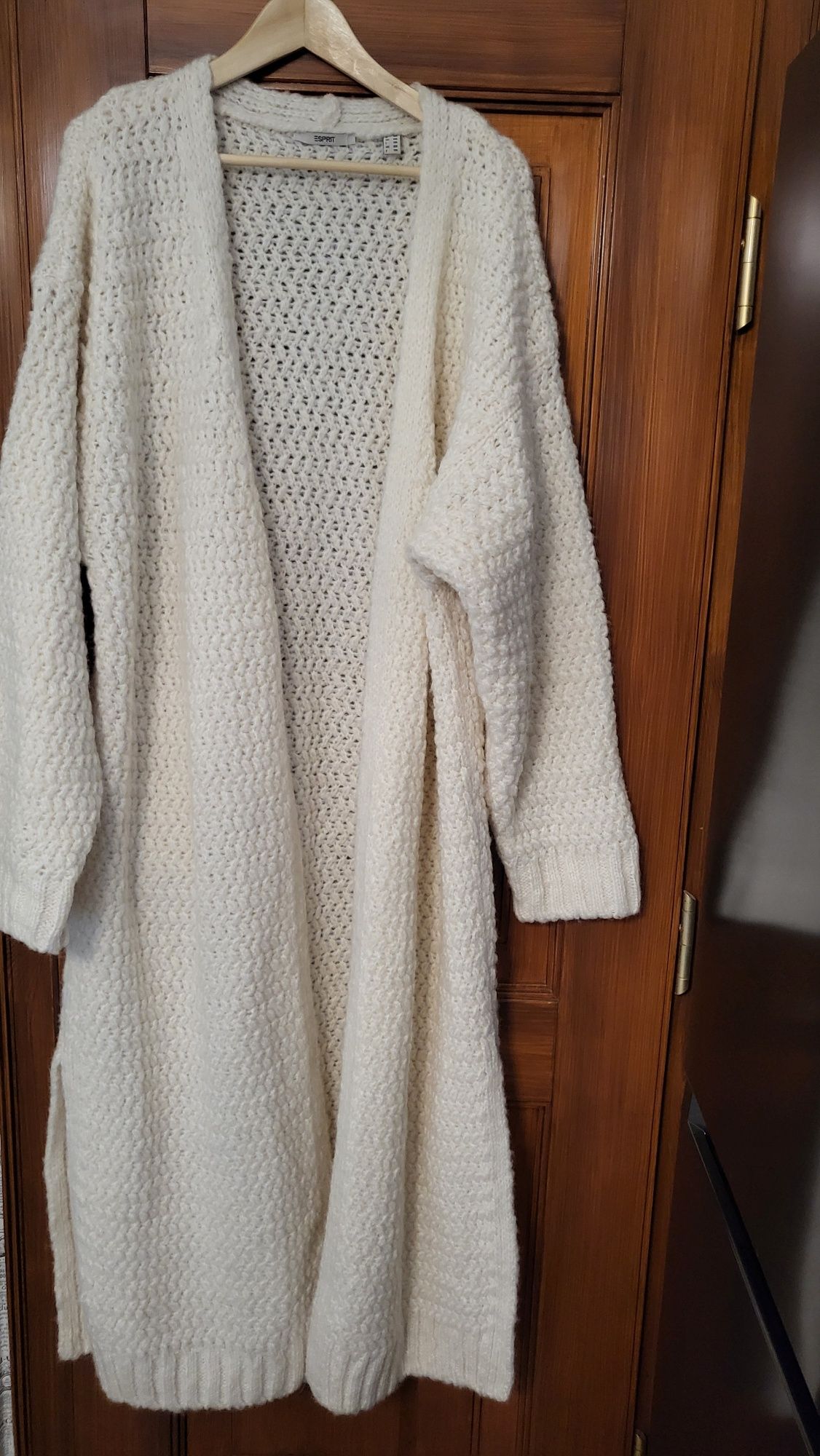 Esprit Kardigan w kolorze ecru  XXL