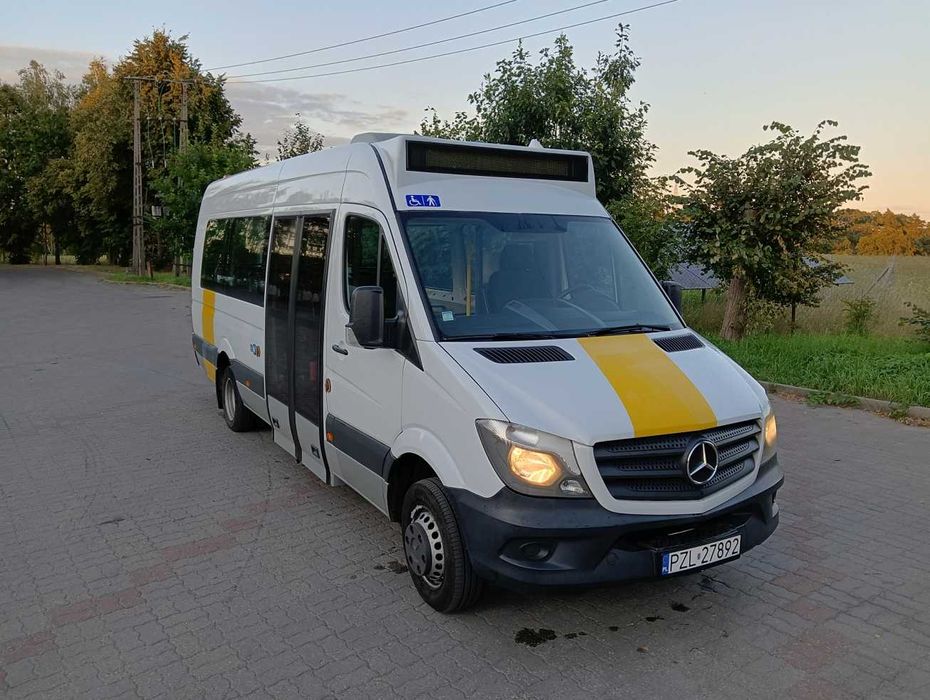 autobus MERCEDES SPRINTER 2016r, euro 6, 22 miejsca NOWY SILNIK