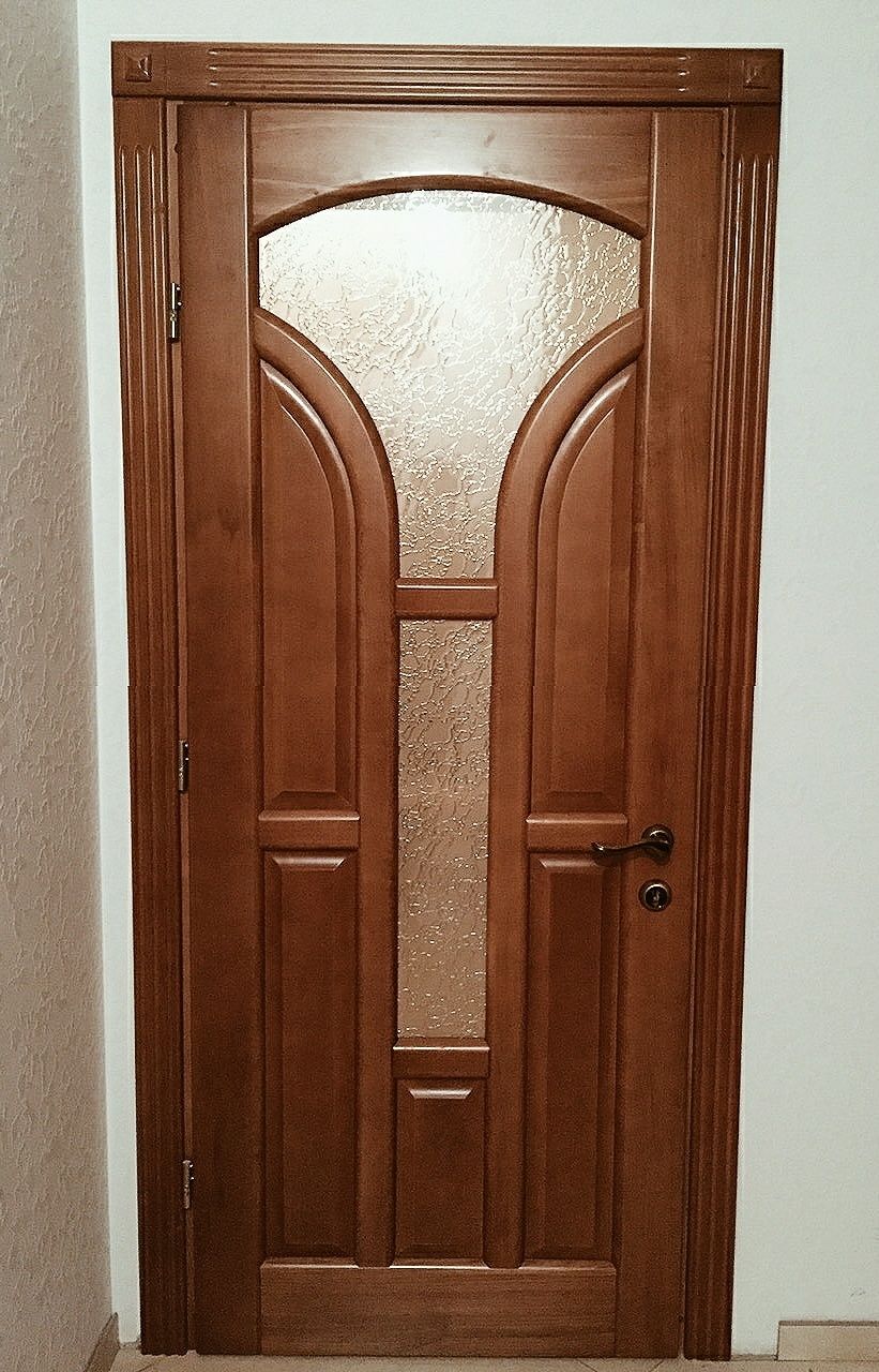 Двері дерев'яні масив якісно міжкімнатні смерека бук вільха ясінь дуб