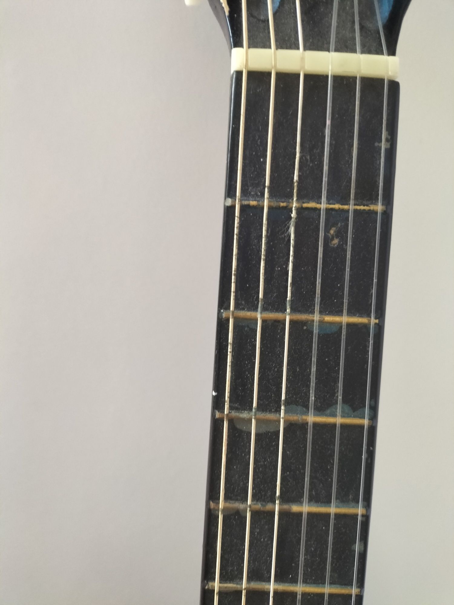 Gitara klasyczna 3/4 niebieska