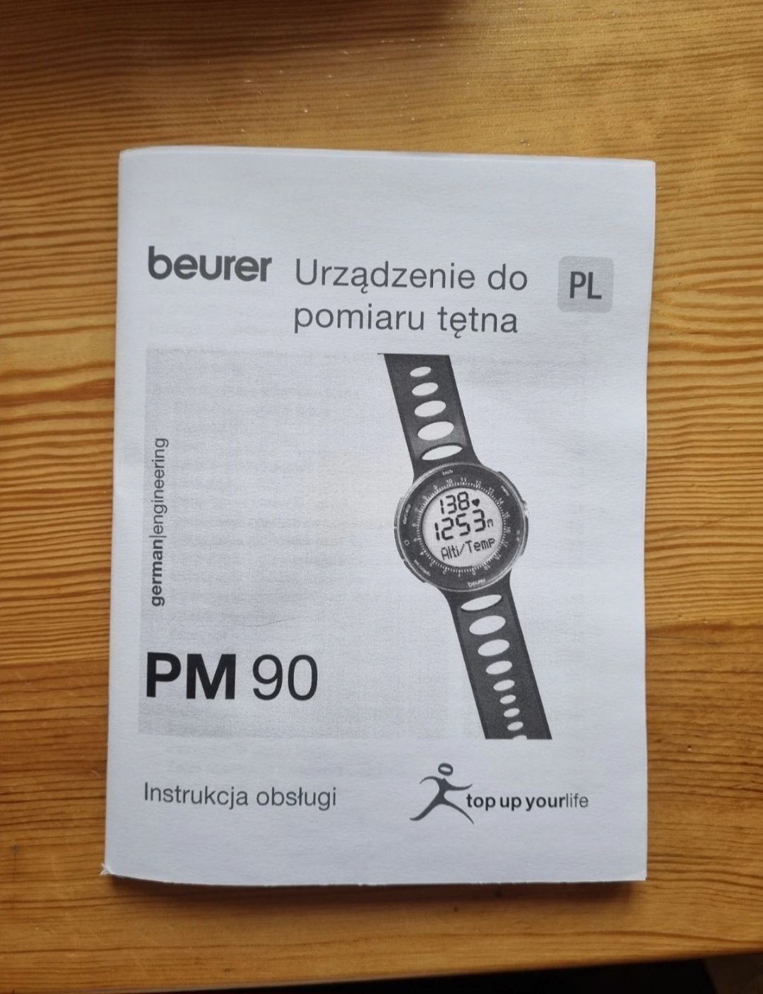 Pulsometr Beurer PM90, zegarek sportowy