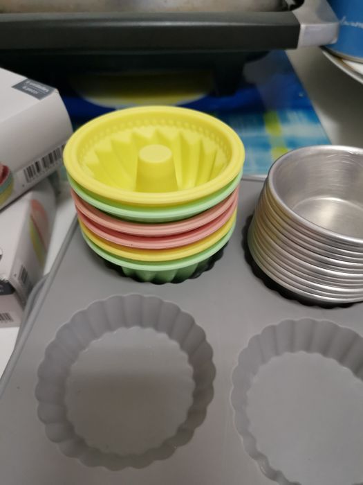 Formas de silicone para pastelaria