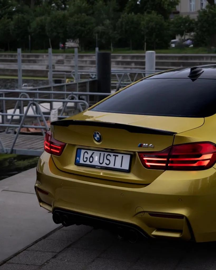 BMW M4 ASO / DKG / 1Wł / MHD / austin yellow / Doinwestowana / ZAMIANA
