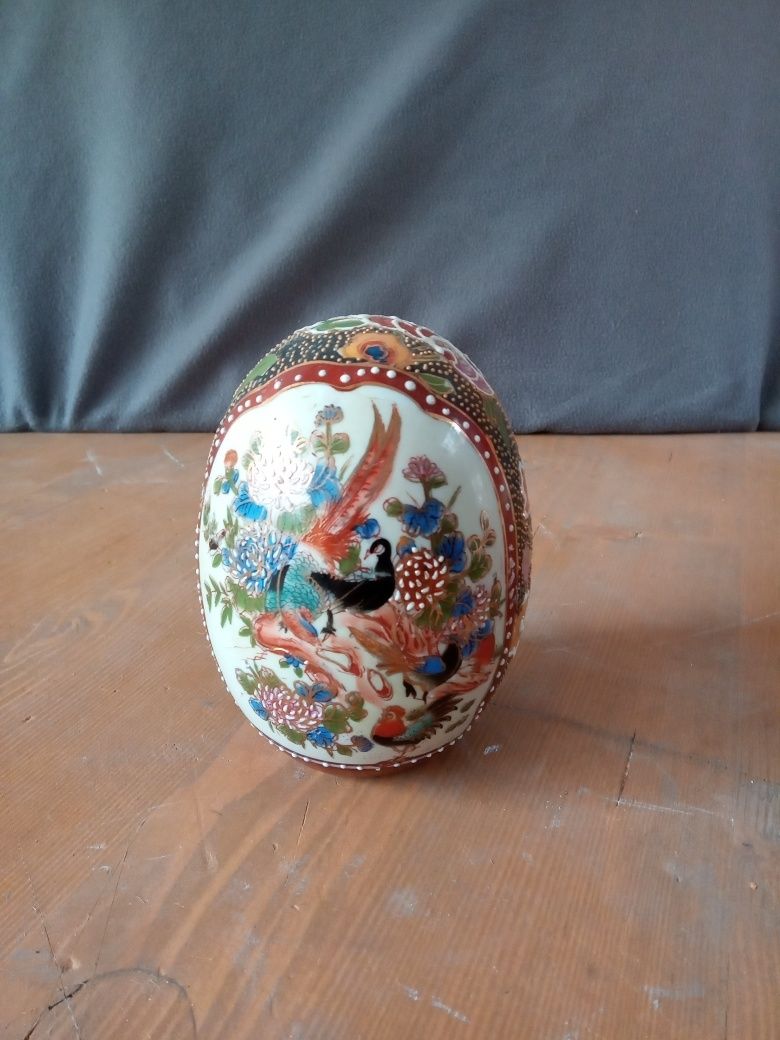 Chińskie porcelanowe jejko, antyk, vintage