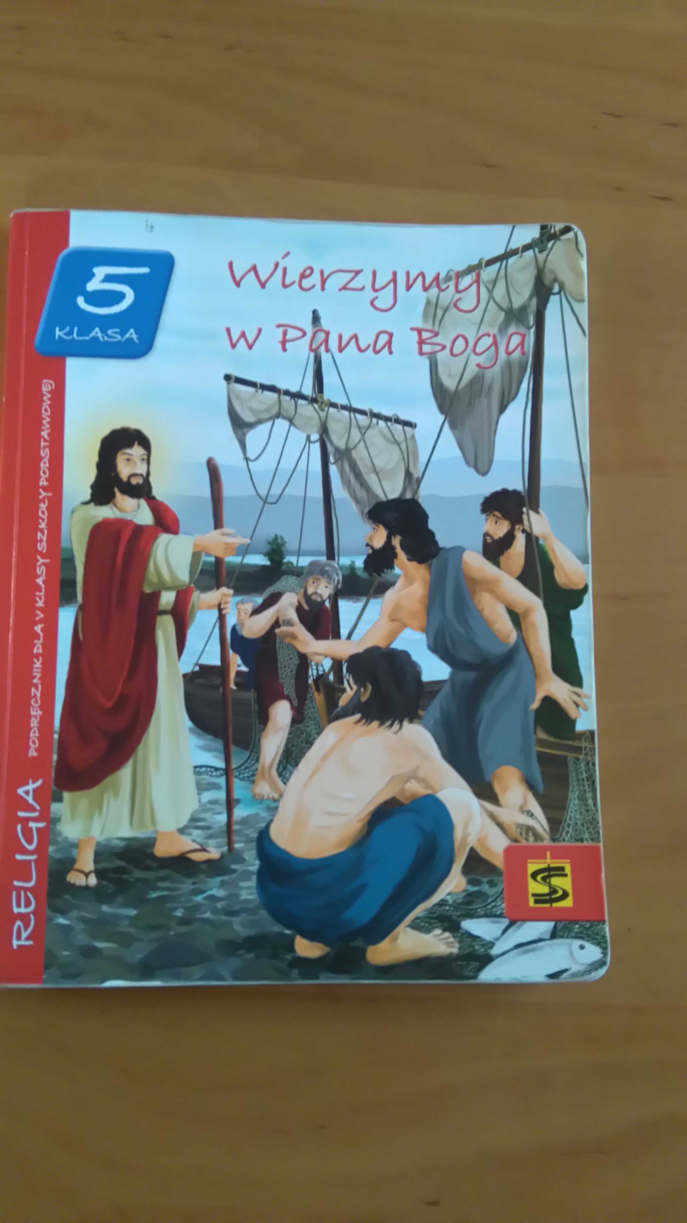 Ksiązka do religii Wierzymy w Pana Boga klasa 5