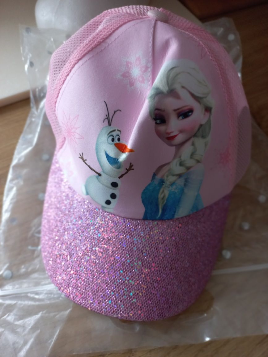 Czapka z cekinami rozmiar 52 Disney