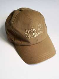 Jack Wolfskin czapka z daszkiem gorpcore khaki stan idealny