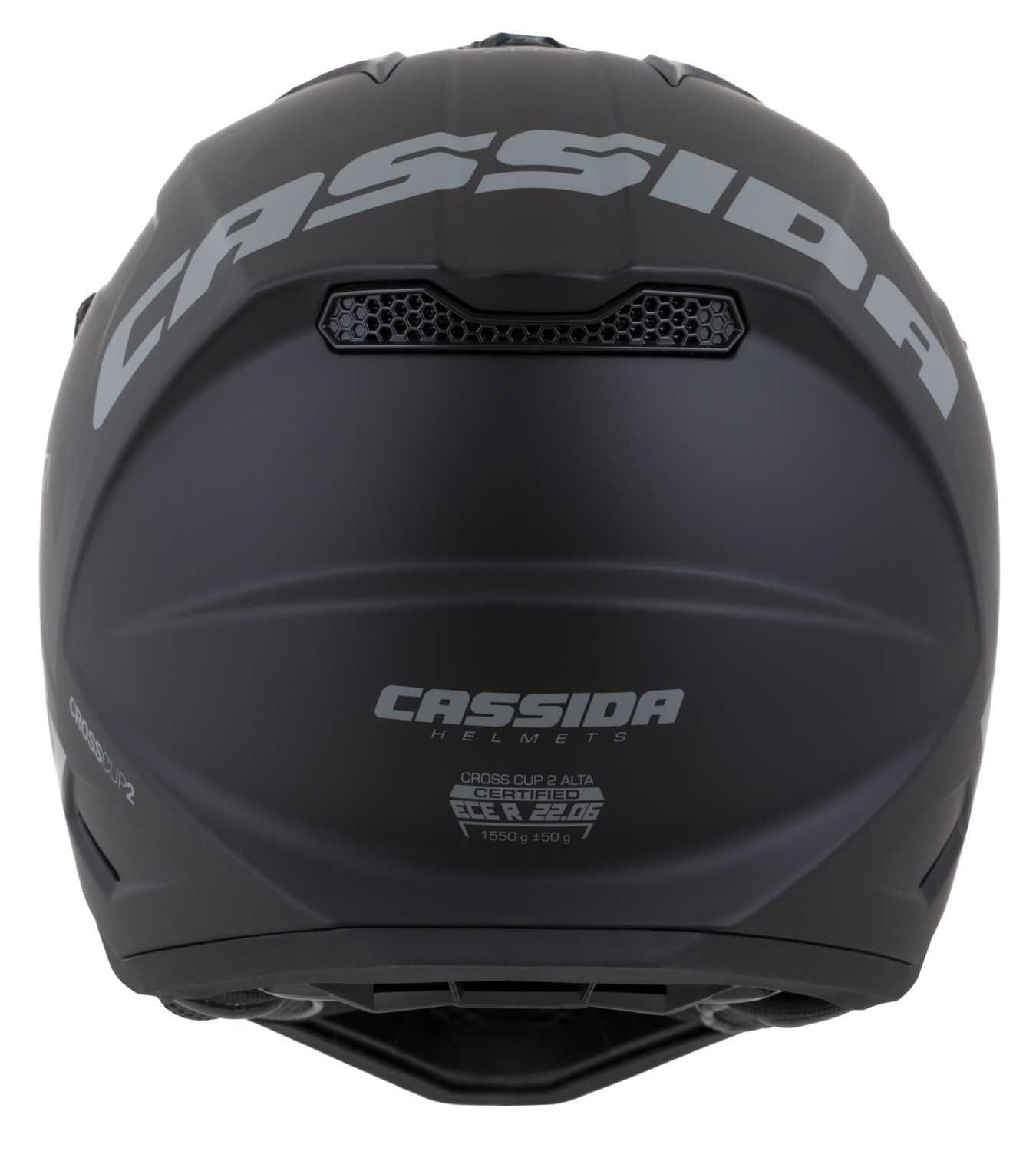 Kask Motocyklowy CASSIDA CROSS CUP2 Pod interkom XS-XXXL +KOMINIARKA