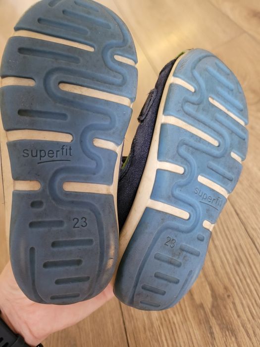 Sandały skórzane superfit 23