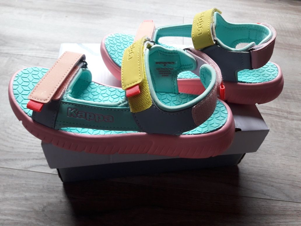 Nowe Sandaly 34 Kappa dziewczęce 21,7cm