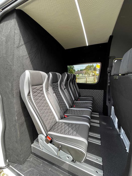 Siedzenia do busa-HOMOLOGACJA, montaż, zabudowa