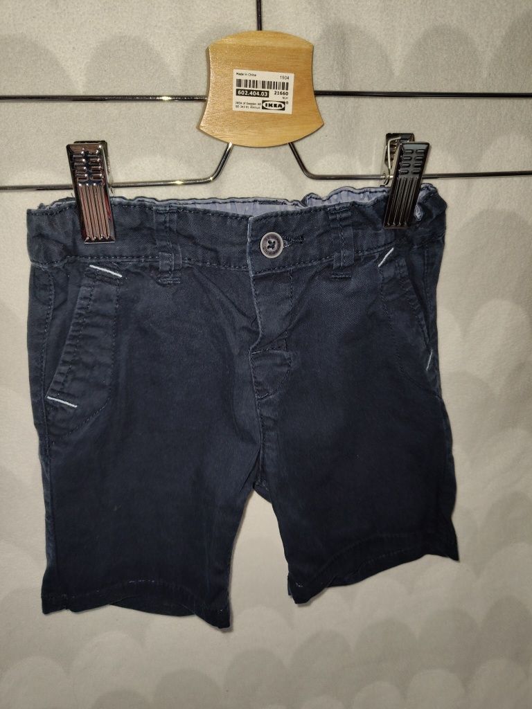Szorty niemowlęce chinosy r.80 h&m