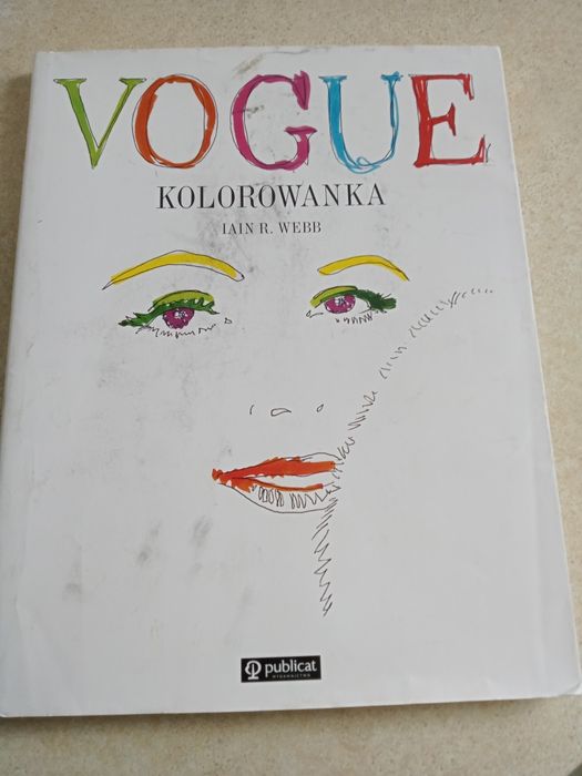 Kolorowanka Vogue