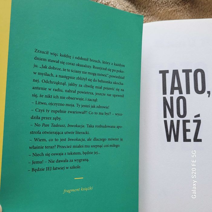 Poradnik "W domu tata mistrzem świata. Książa "tato, no weź".