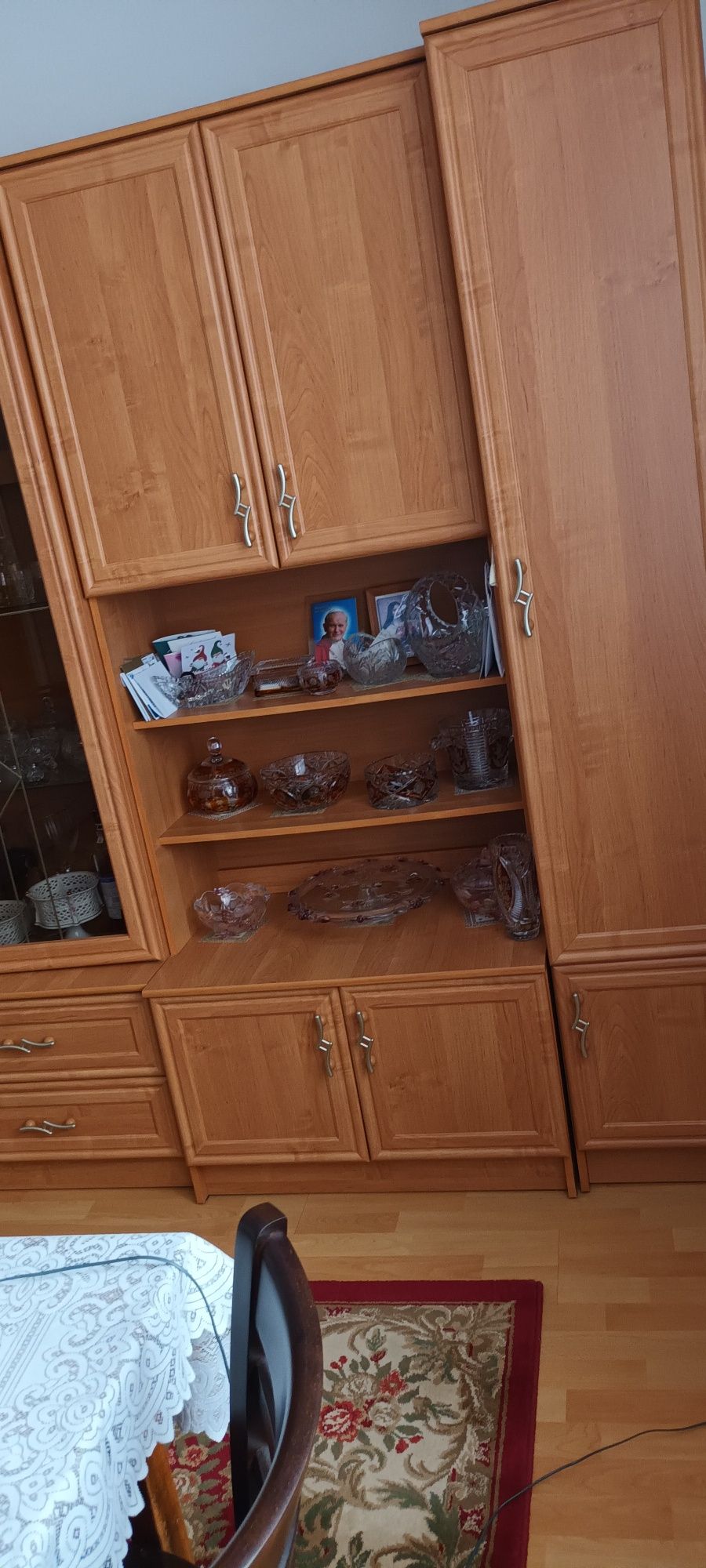 Regał 5 segmentowy jasny