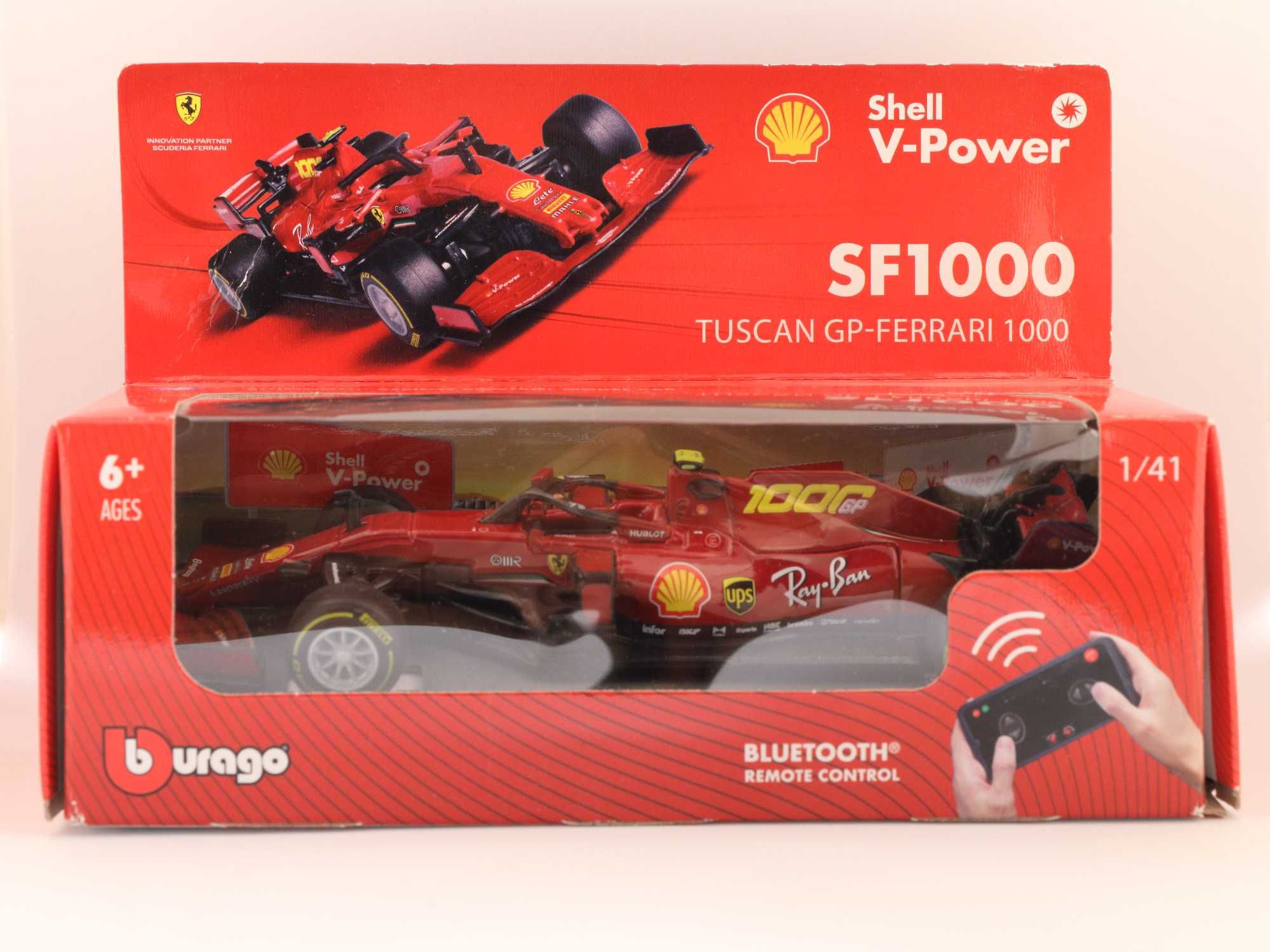 Ferrari SF1000 GP1000 zdalnie sterowany bolid F1 Bluetooth 1/41 Shell