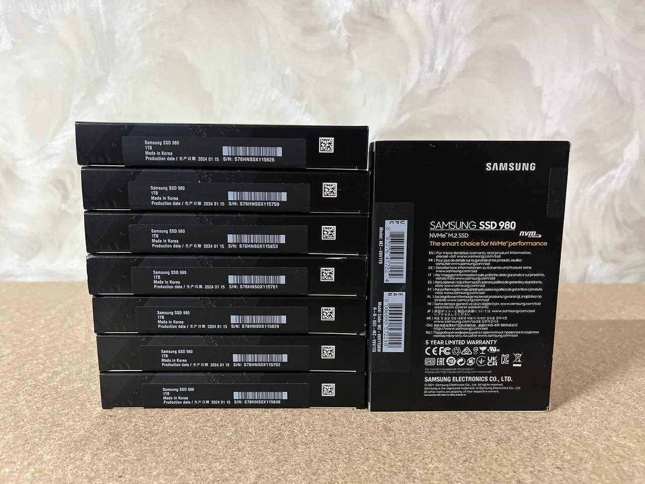 SSD накопичувач Samsung 980 1 TB Нові!