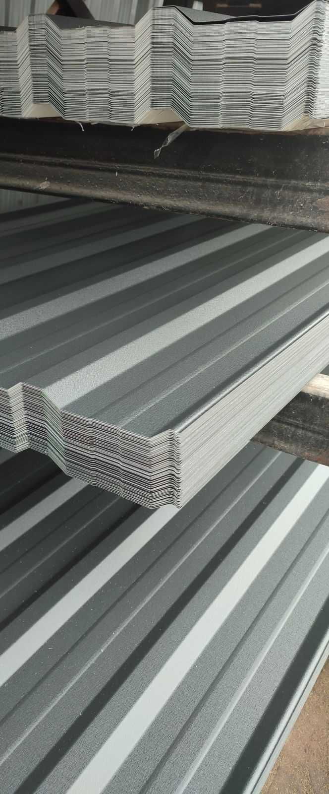 BLACHA trapezowa T-18 7016 antracyt grafit Mat 2mb 2,5mb 3mb od ręki