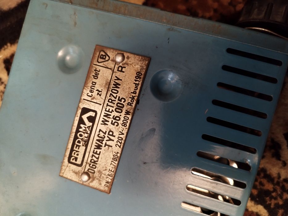 Ogrzewacz Wnętrzowy z czasów PRL-u