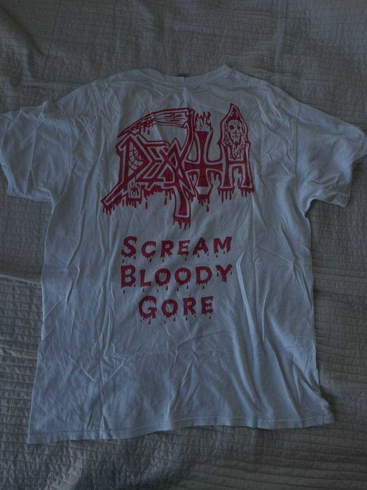 Футболка мерча метал гурта Death