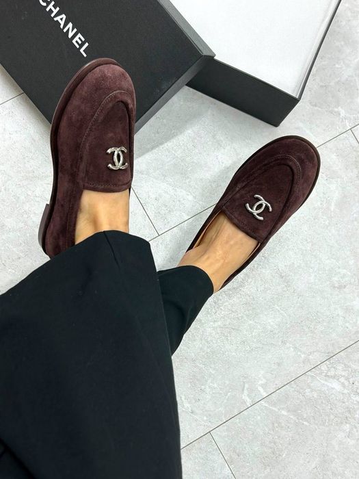 Mokasyny Chanel! Czarne i czekoladowe! Premium 36-40