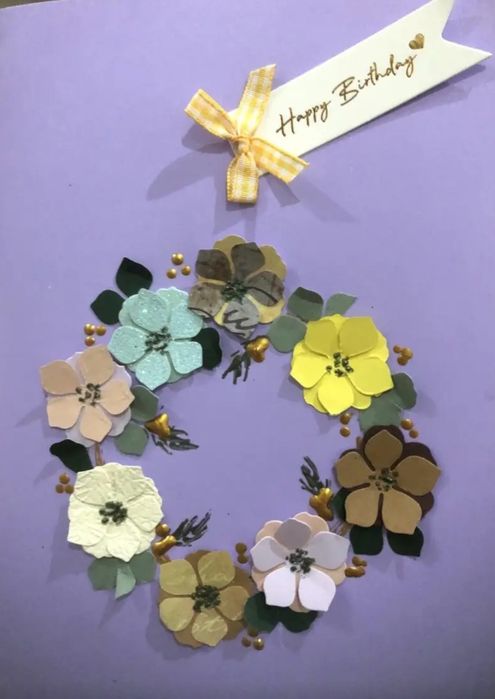 Wykrojnik paletka kwiaty kwiatuszki scrapbooking