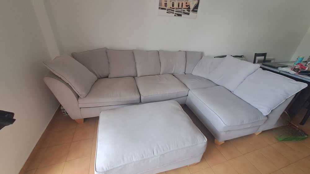 Vendo sofá cinzento
