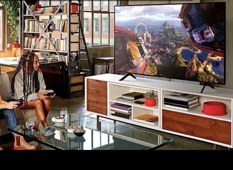 TV QLED Samsung 55” QE55Q67RA UltraHD 4K SmartTV Wi-Fl HDR,Bluetooth