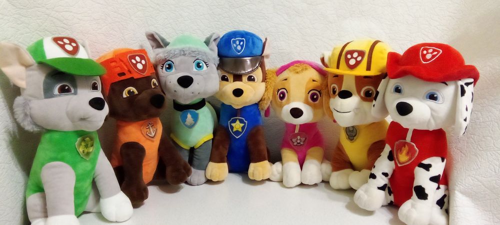 Скай,Трекер,Маршал,Рокки,Гонщик,Эверест,Крепыш,Зума Щенячий патруль