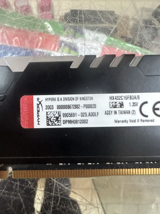Hyper X Fury - 2 x 8GB Ram ( 16GB Ram)