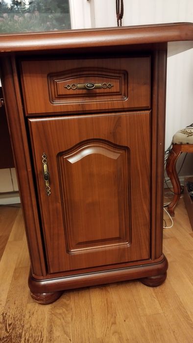 Biurko Black Red White meble stylizowane