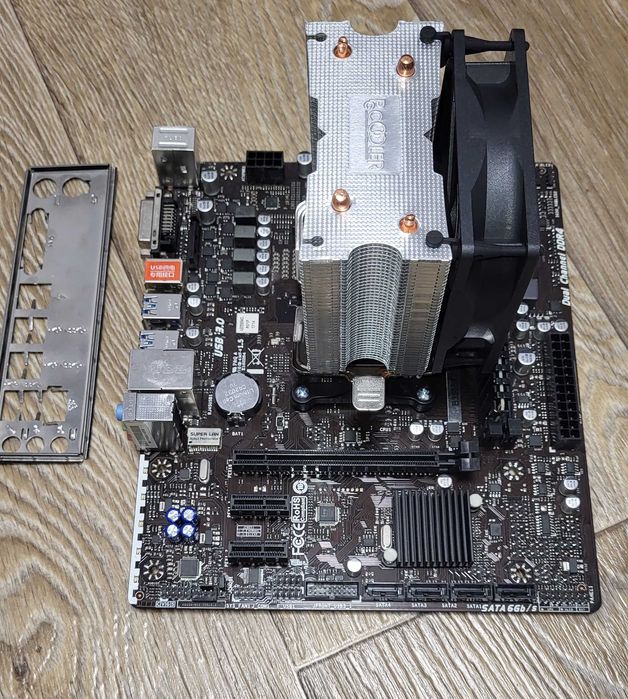 Комплект Ryzen 3 3200G+Biostar B350ET+16gb ddr4+Башня Socket AM4