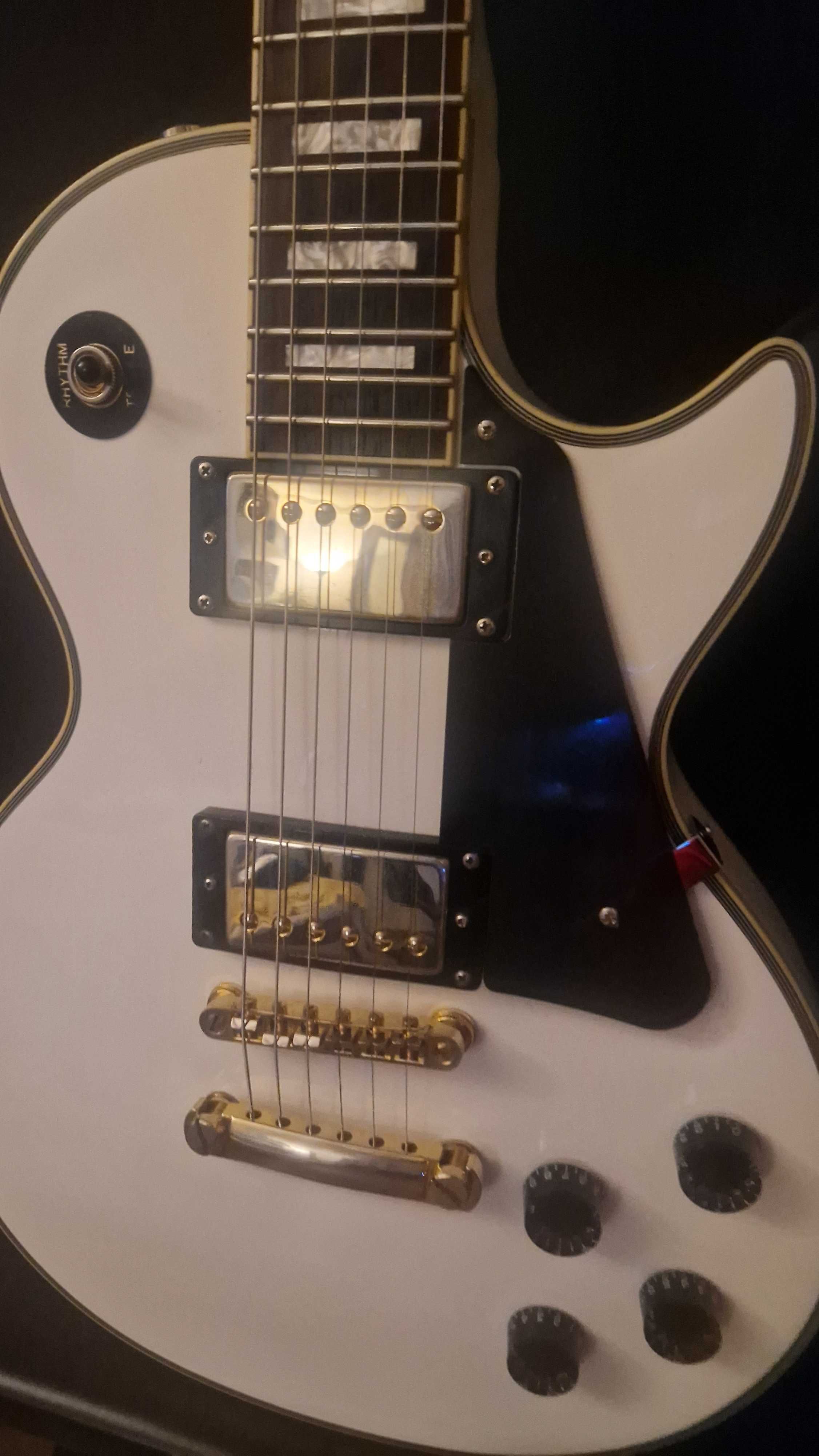 Gitara elektryczna Epiphone Les Paul Custom Pro Arctic White