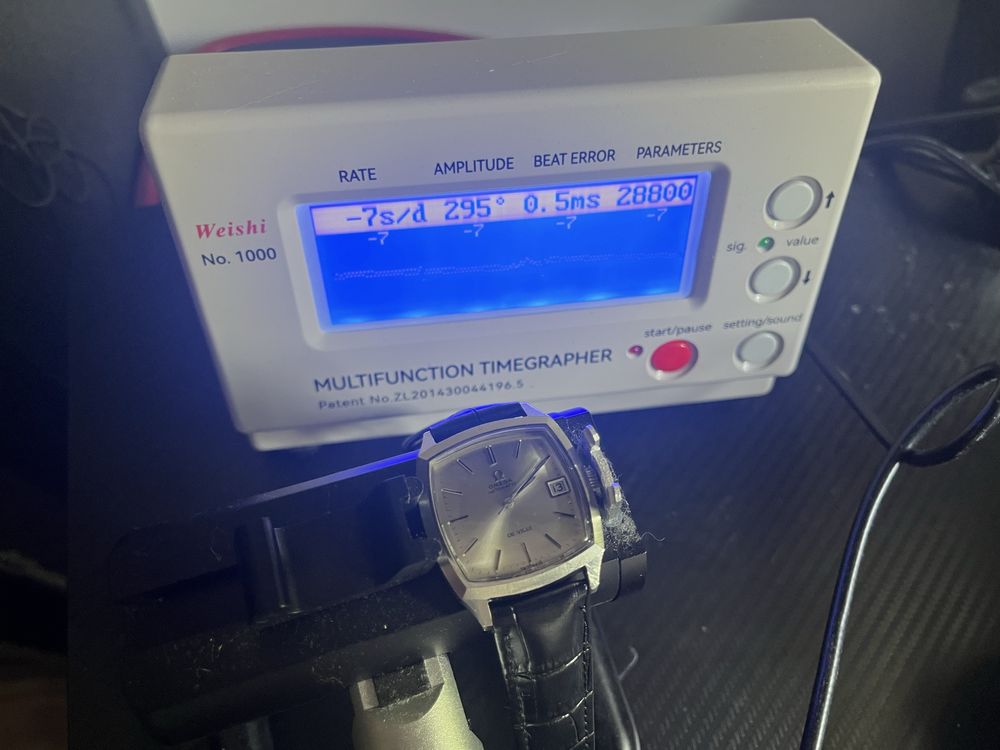 Zegarek meski omega deville kostka automat