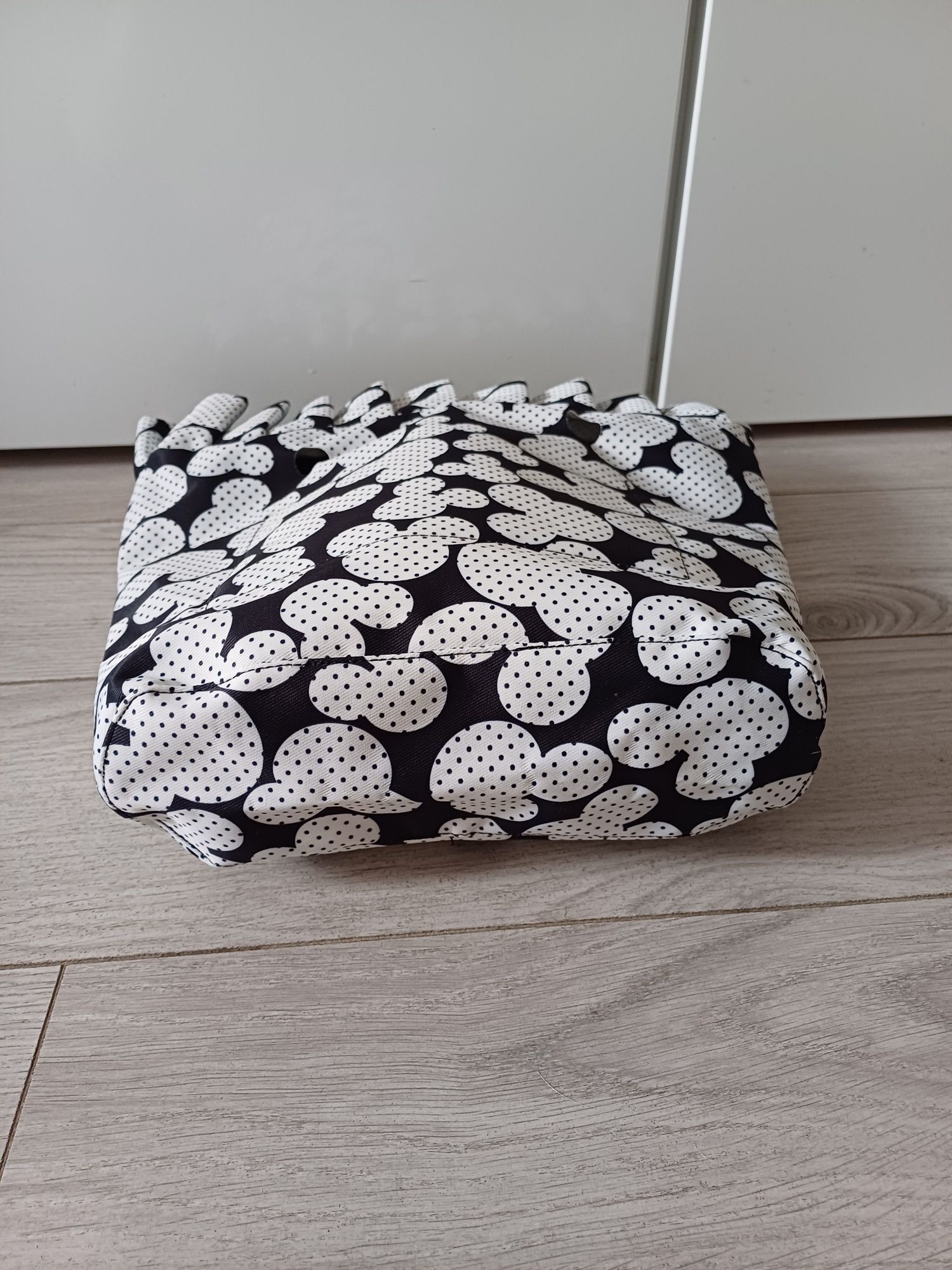 O Bag Mini, organizer Myszka Miki z falbanką do torebki
