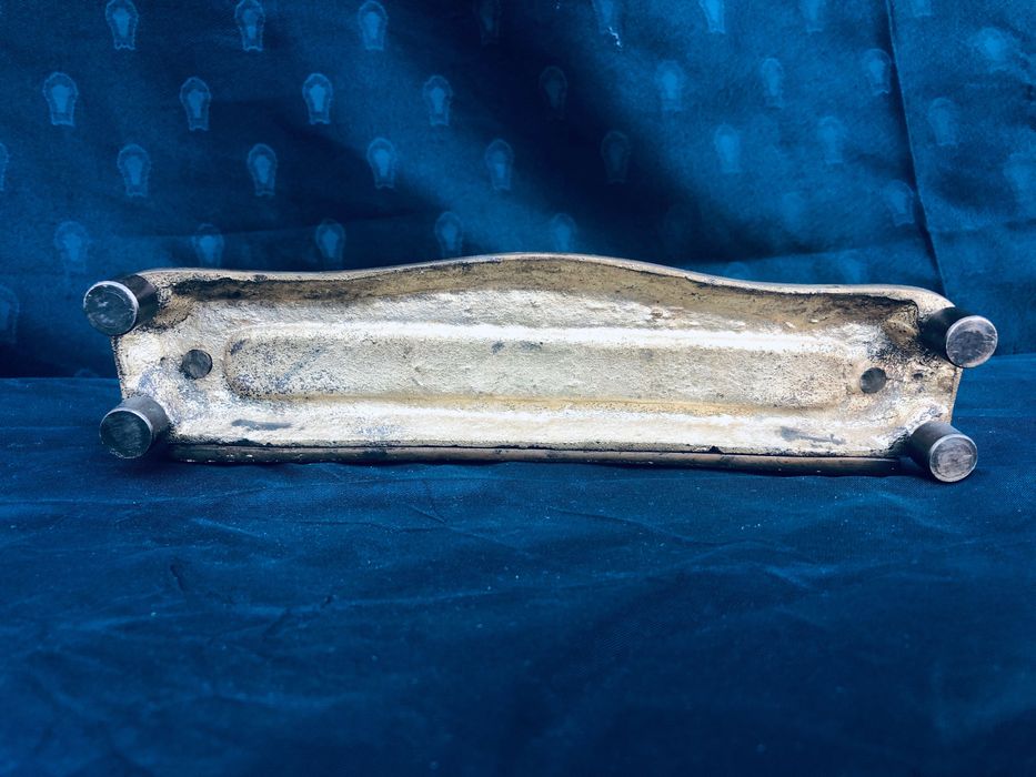 Świecznik mosiężny