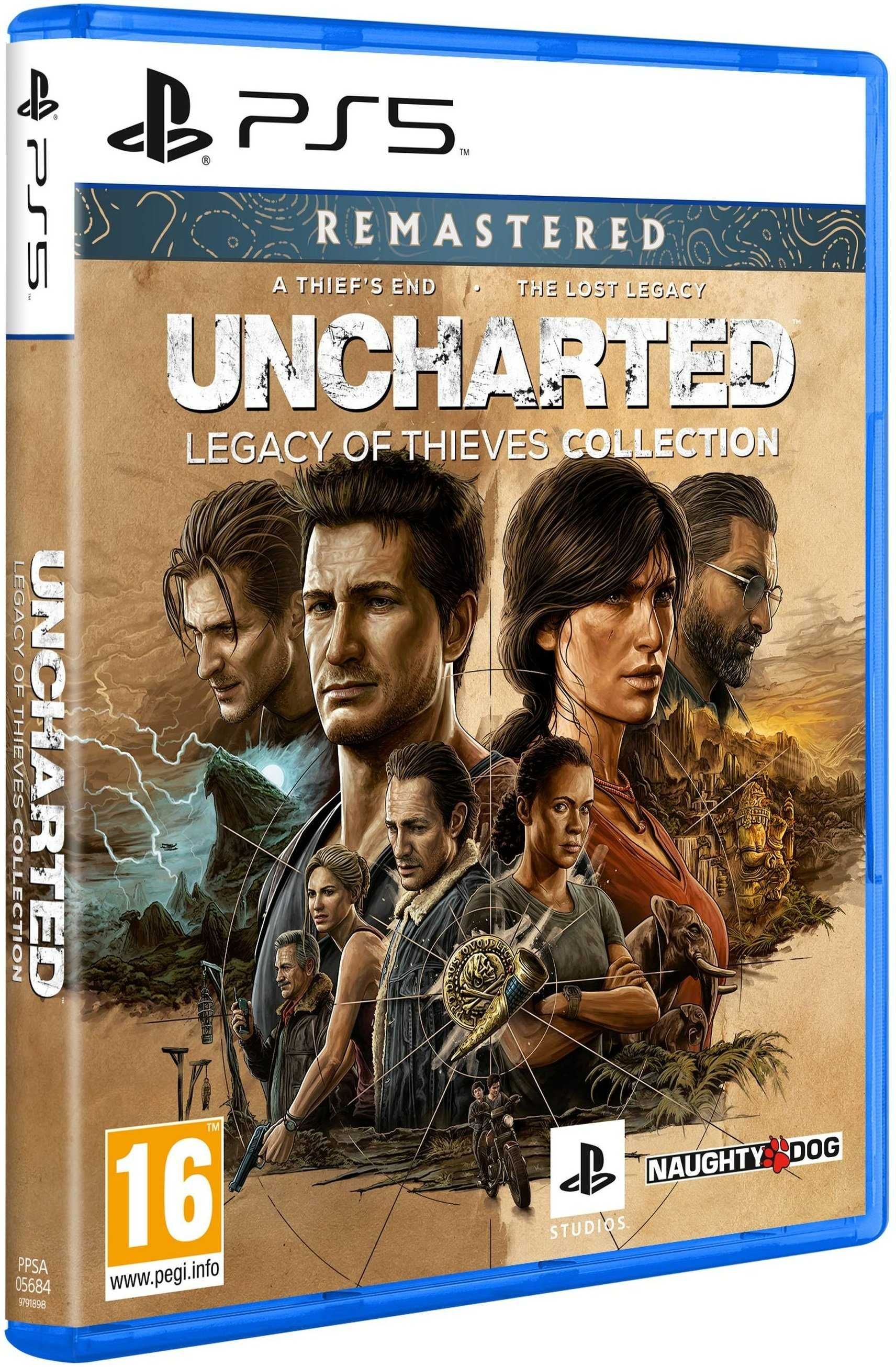 Гра Uncharted: Legacy of Thieves Collection (PS5)