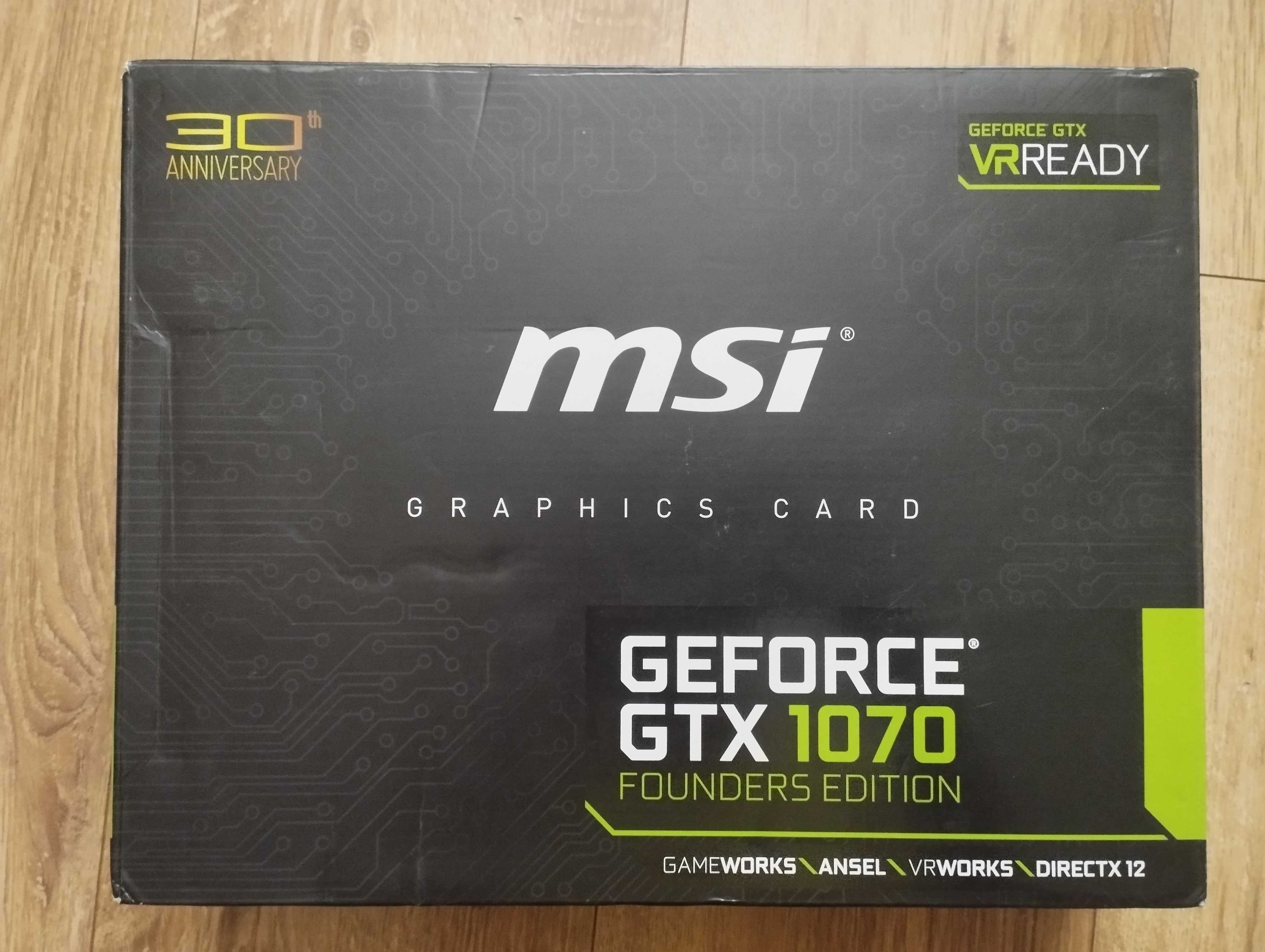 Karta Graficzna MSI GeForce GTX 1070 Founders Edition