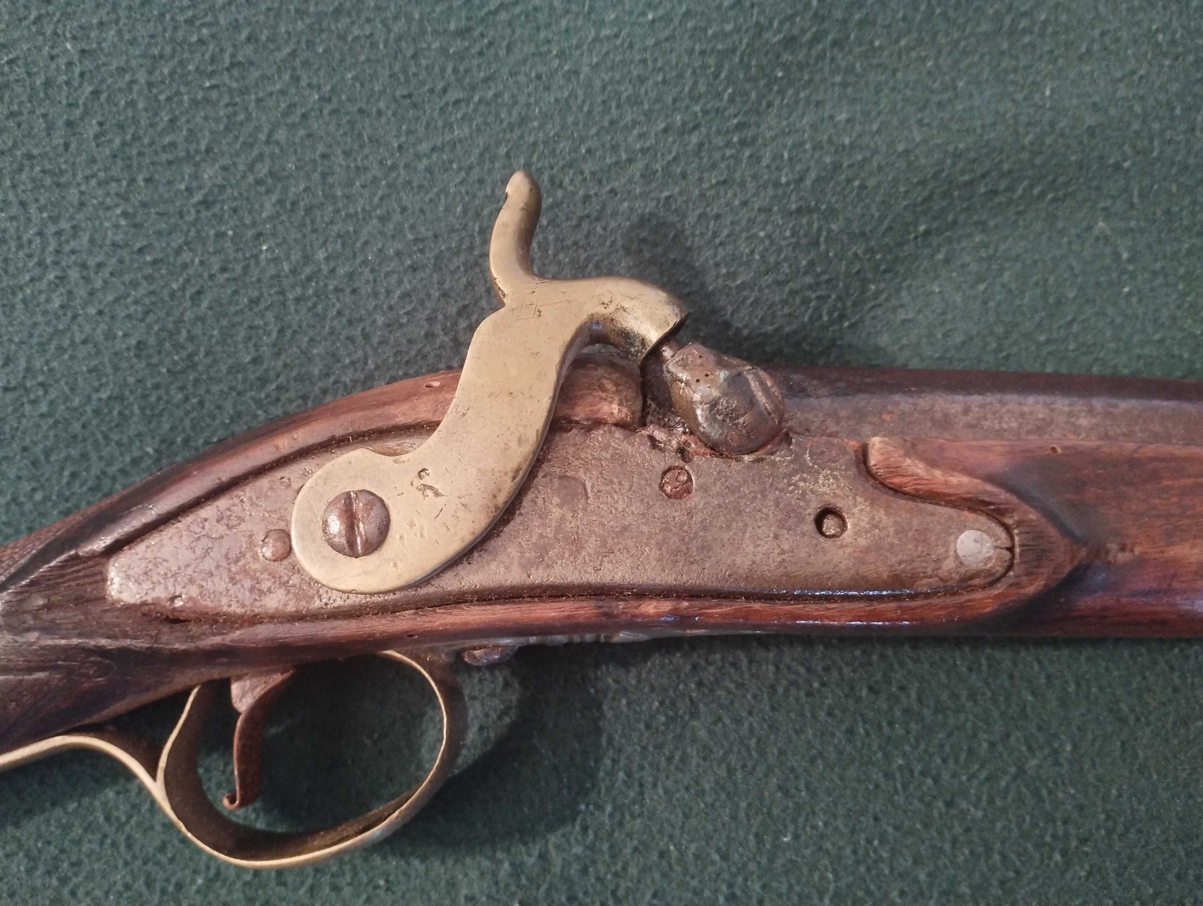 Espingarda  de caça  de percussão  de tiro único, 1860