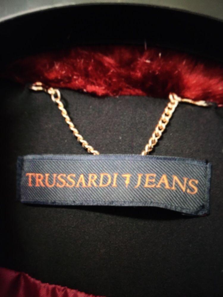 Trussardi.Оригинал!Италия.Шуба, леопард. очень красивая! В идеале