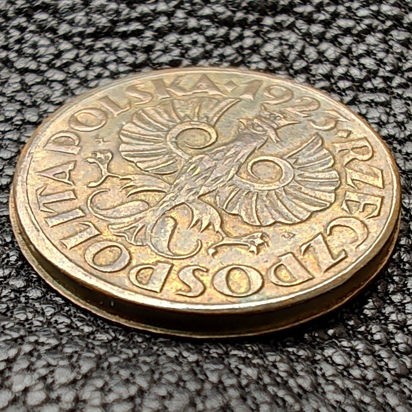 1 grosz 1923 jednostronny