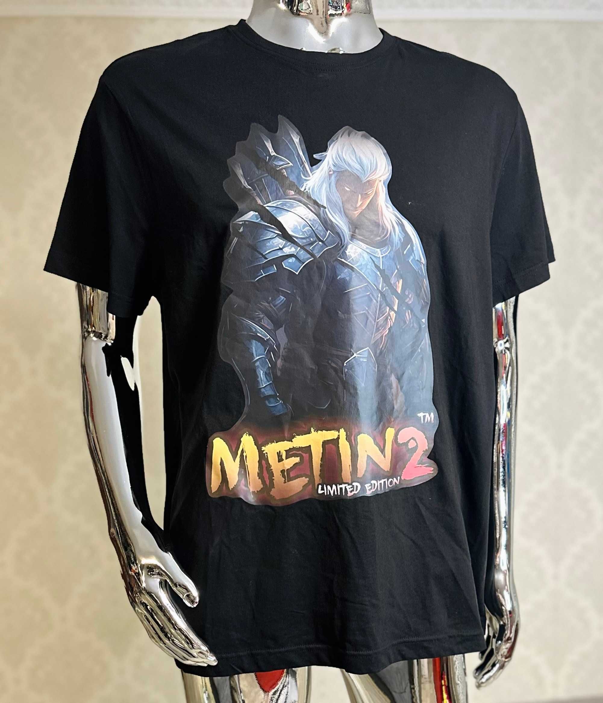 Koszulka Metin2 Bigkołcz Unisex czarna rozmiar. XL