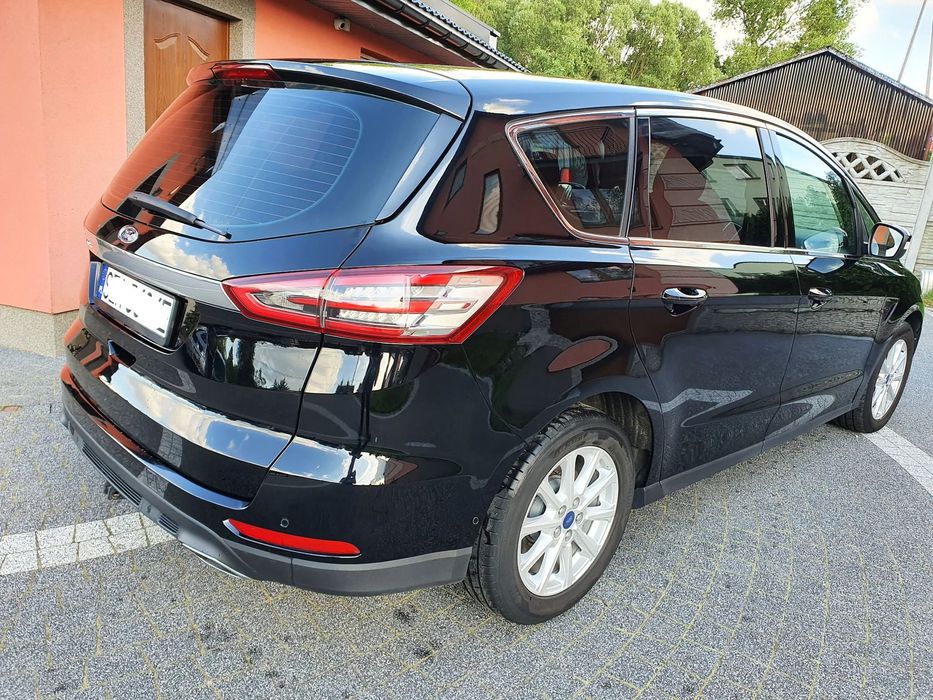 Ford S-Max 2.0 180KM,Rata 697zł Titanium, Automat, Nowy Rozrząd, ASO Serwis, Hak