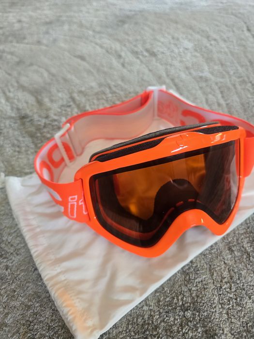 Gogle narciarskie POC pomarańczowe