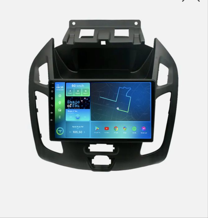 Android 4/32 qled ford transit connect магнітола