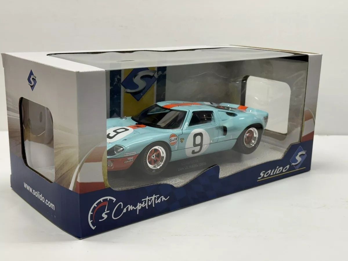 Ford GT40 Gulf #9 escala 1:18
