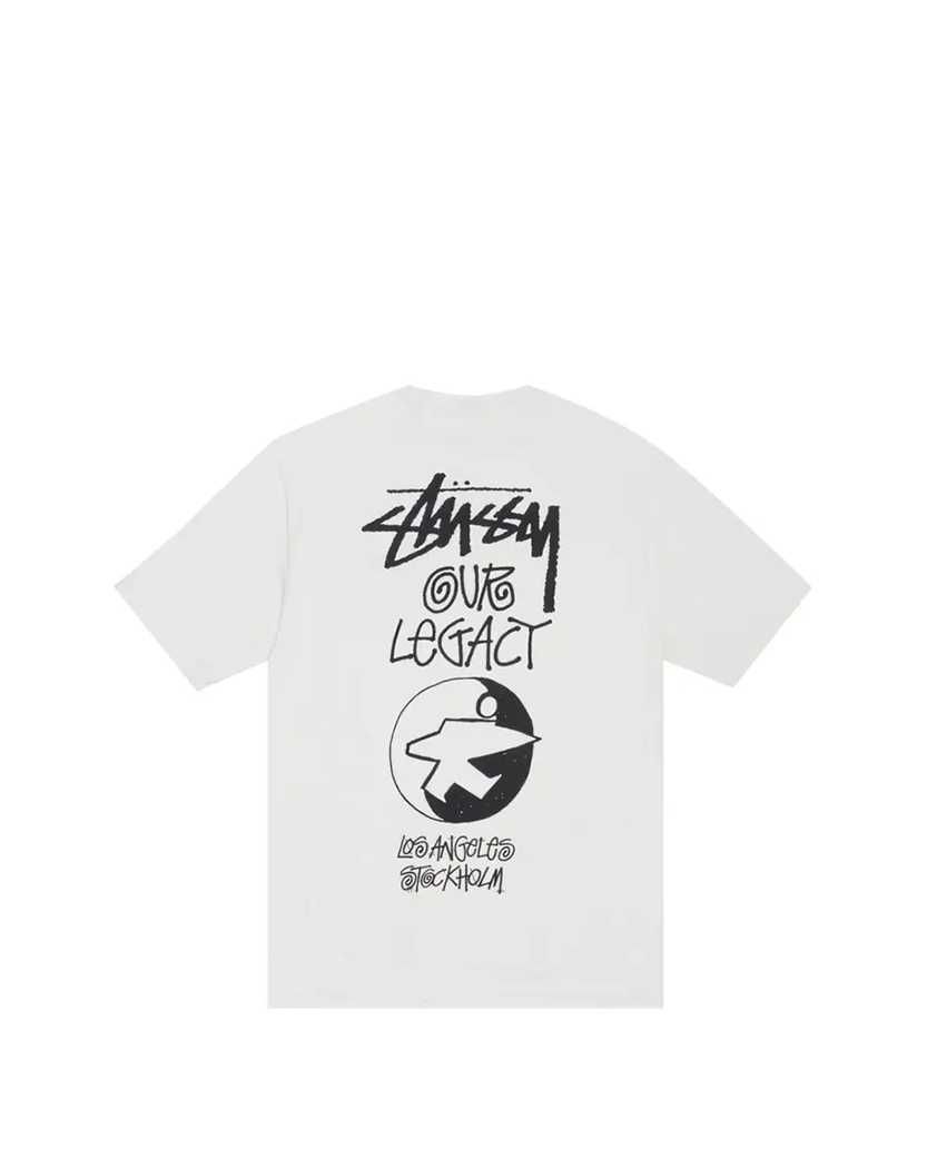 Футболка STUSSY x Our Legacy Surfman Pigment Dyed Tee Natural